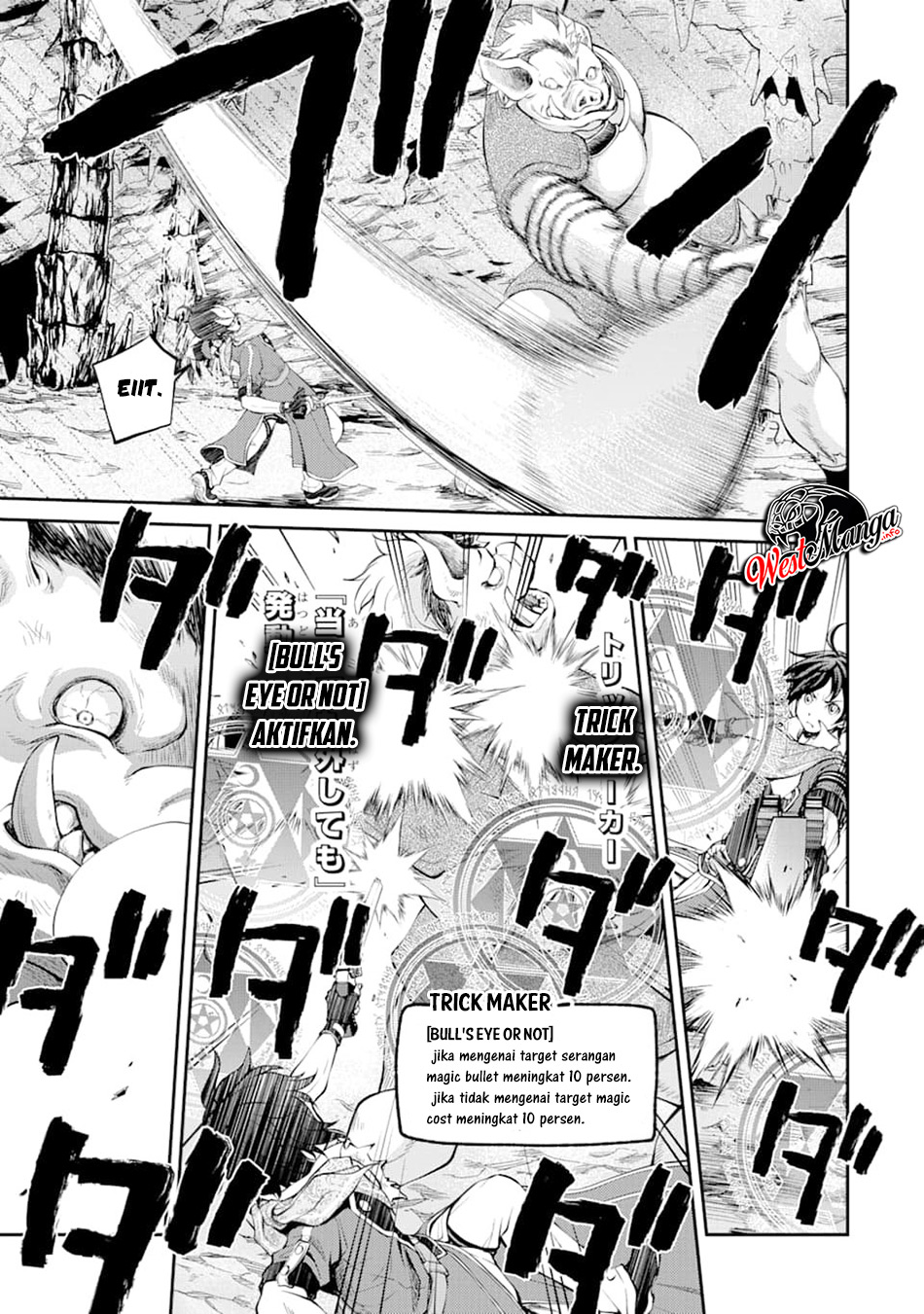 Saisoku Musou No B-kyuu Mahou Tsukai: Ippatsu Utareru Mae Ni Senpatsu Uchikaesu! Chapter 06.1 Gambar 21